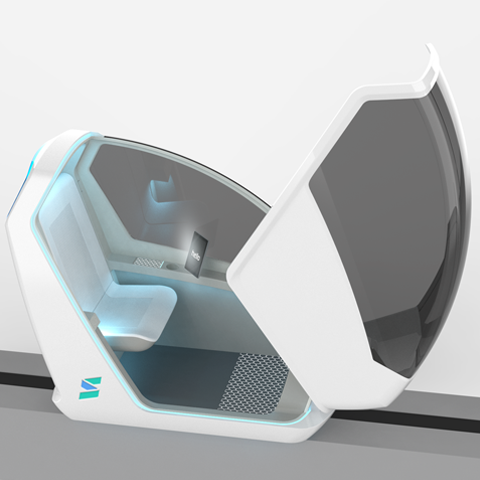 The PT Solution sustainable personal transportation pod